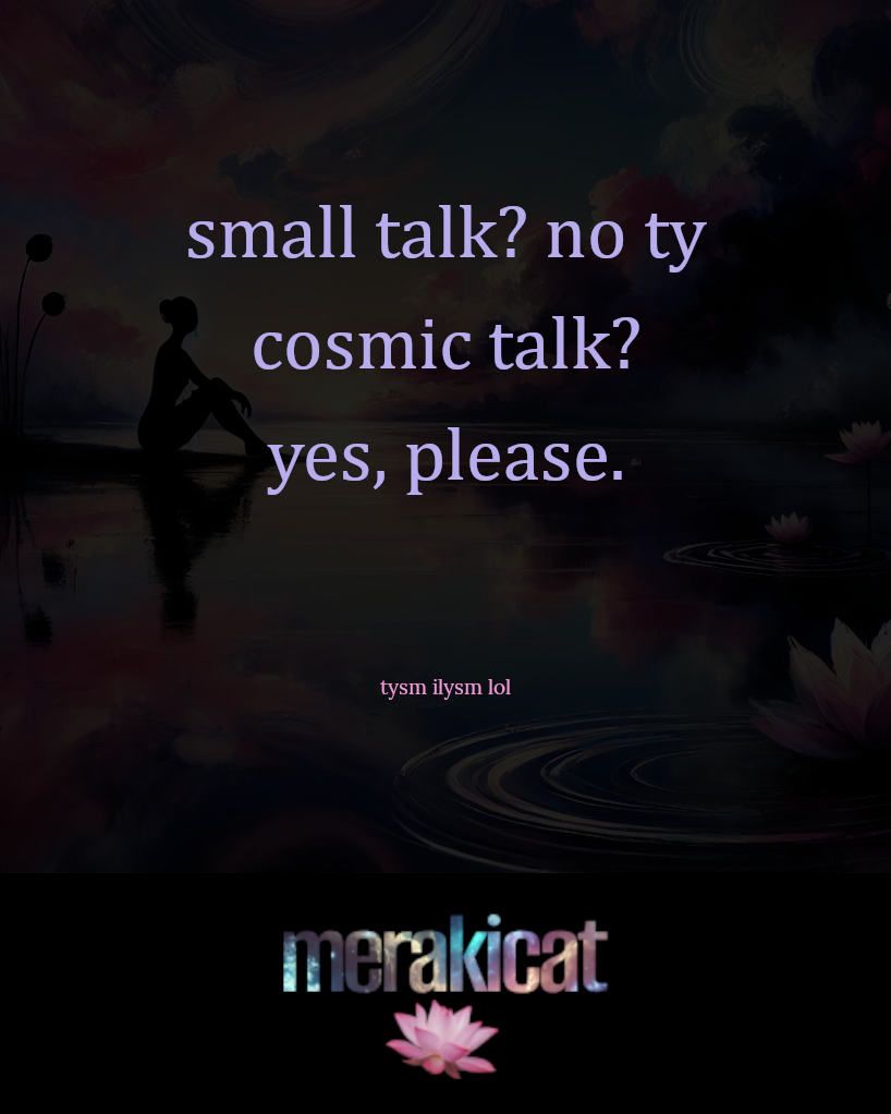 cosmictalk merakicat - Misty Relos