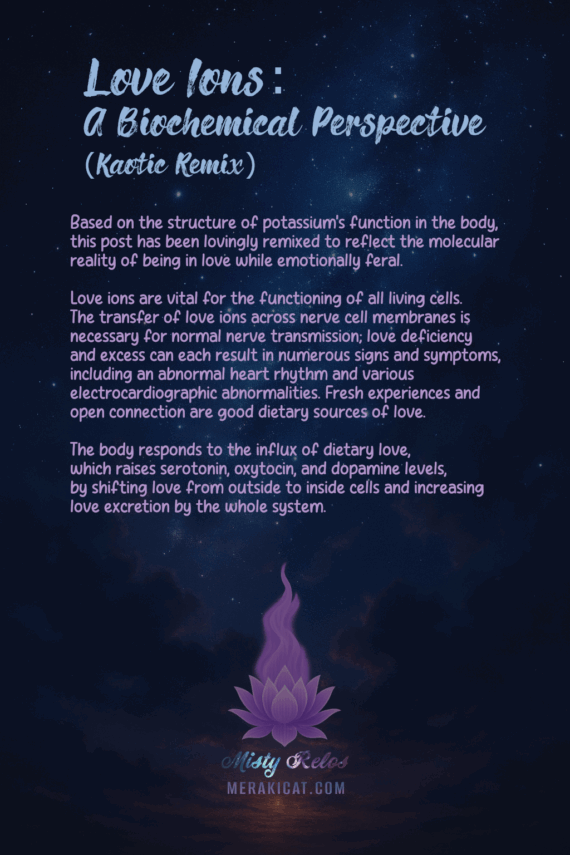 misty relos merakicat love ions - Misty Relos