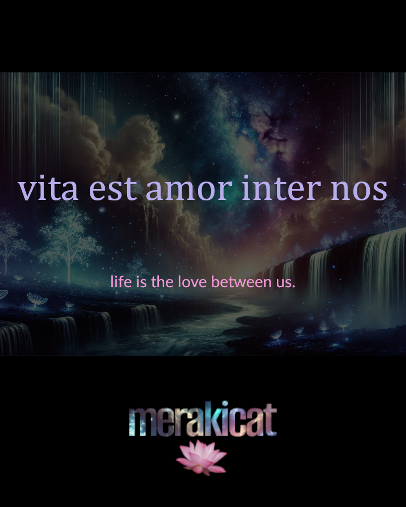 vita est amor inter nos merakicat - Misty Relos