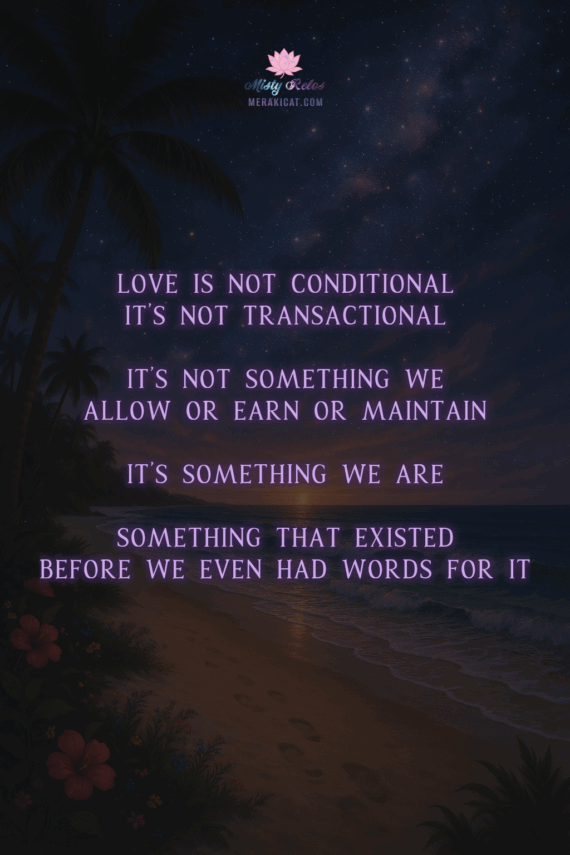 misty relos merakicat love is something we are - Misty Relos