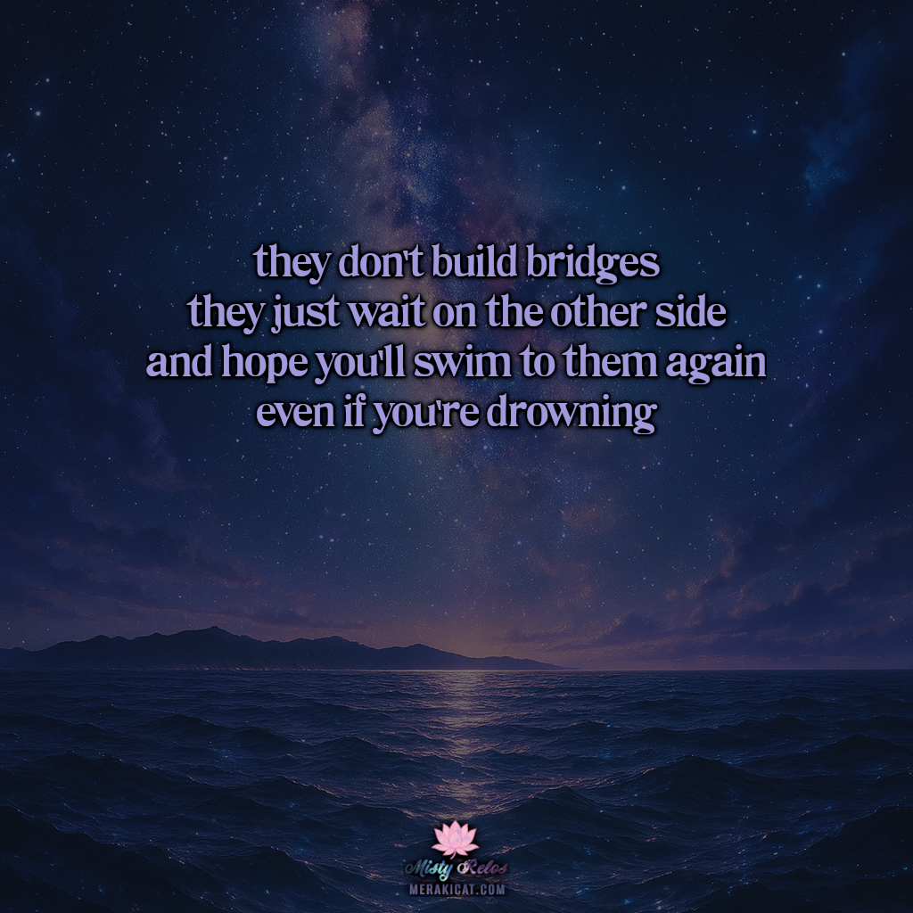 misty relos merakicat theydontbuildbridges - Misty Relos