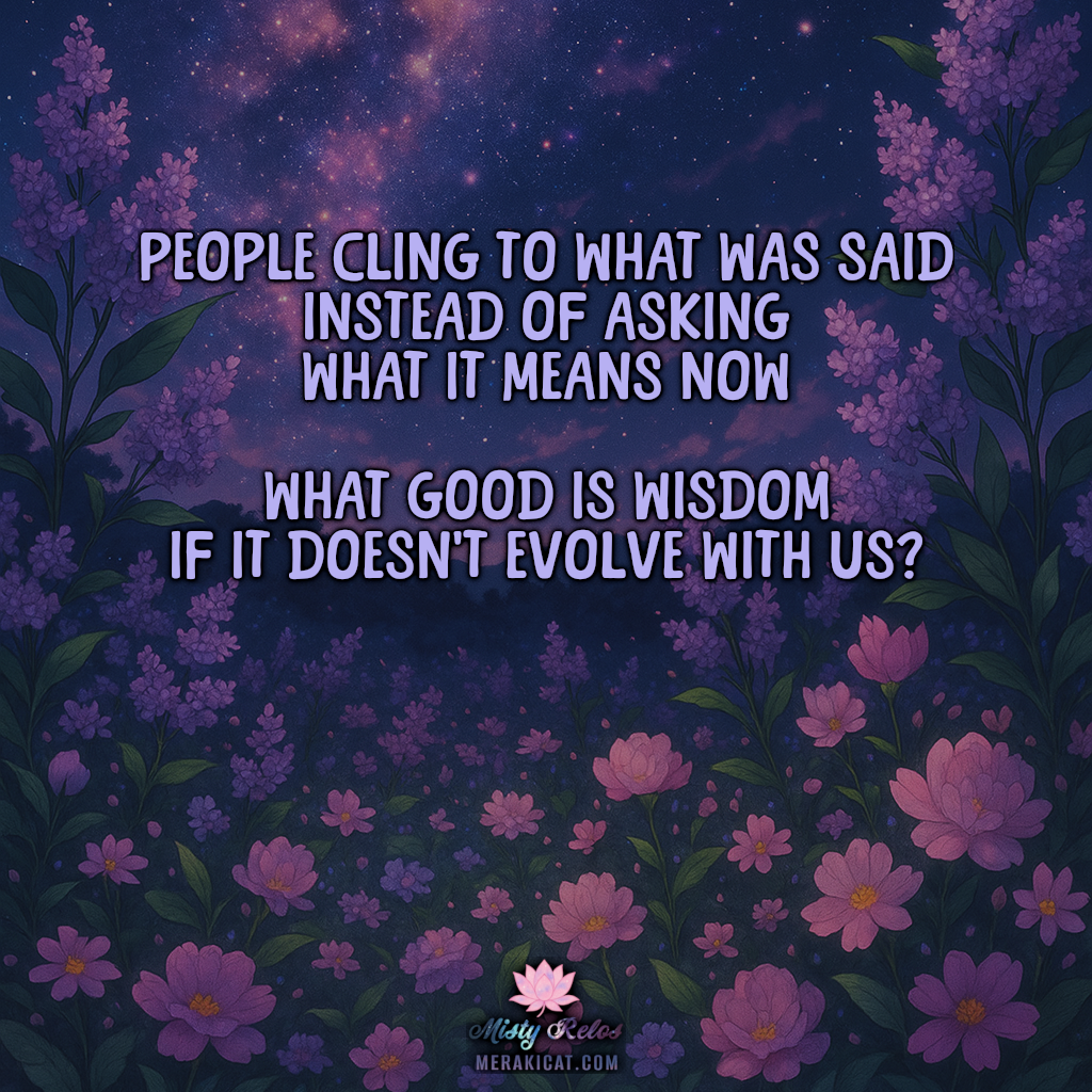 misty relos merakicat whatgoodiswisdom - Misty Relos